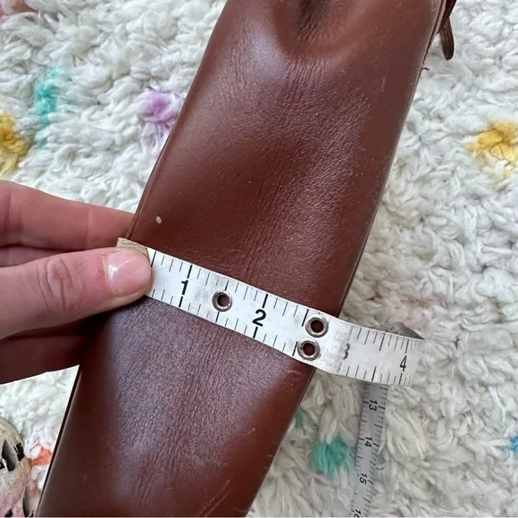 Vintage Gucci Leather Coated Canvas GG Crossbody Bag